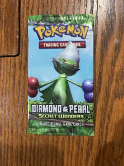 Pokemon Card Secret Wonders Booster Pack - Roserade Artwork Factory Sealed NEW - Image 1