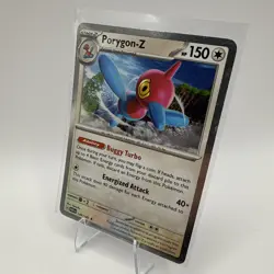 Pokemon TCG Porygon-Z 144/182 Cosmos Holo Paradox Rift Promo Trading Card - Image 3