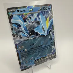 Kyurem ex BLK EN 028/086 Black Bolt Pokemon Card ENGLISH pack fresh tcg - Image 2