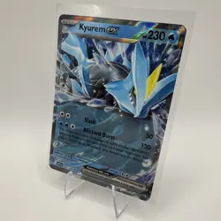 Kyurem ex BLK EN 028/086 Black Bolt Pokemon Card ENGLISH pack fresh tcg - Image 3