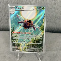 Ninjask 137/132 Me01: Mega Evolution Holo Pokemon Card TCG - Image 1