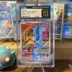 CGC 10 PRISTINE Deerling 073/071 AR Art Rare Cyber Judge sv5M Pokemon Card - Image 1