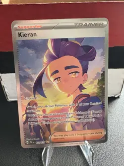 Pokemon TCG Kieran Sir 174/131 Prismatic Evolutions Card - Image 1