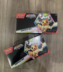 2 x Pokemon Cards TCG Prismatic Evolutions Surprise Box - SEALED - Image 1