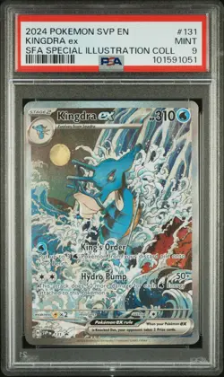 Kingdra ex #131 PSA 9 Promo Special Illustration Collection Pokemon Card Game - Image 2