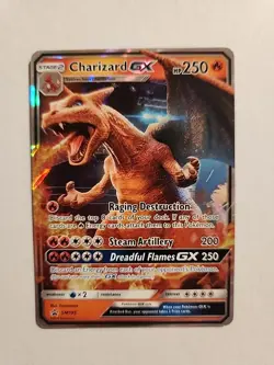Pokemon TCG Charizard GX SM195 Detective Pikachu Promo Holo Card - Image 2