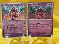 Pokemon Cards - Tapu Lele - 092/191 - Surging Sparks - Holo Rare & Reverse Holo - Image 1