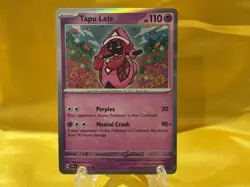 Pokemon Cards - Tapu Lele - 092/191 - Surging Sparks - Holo Rare & Reverse Holo - Image 3
