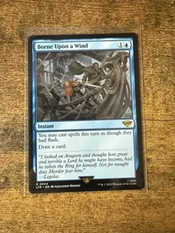 Borne Upon a Wind Rare MTG LTR NM - Image 1
