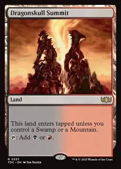 Dragonskull Summit Commander: Tarkir: Dragonstorm Regular 357 Land - Image 1