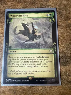 Windswift Slice - Showcase Scrolls NM LTC LTR MTG - Image 1