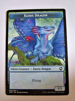 MTG Faerie Dragon Adventure's Forgotten Realms Light Play!! - Image 1