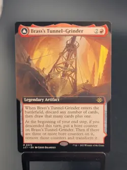 MTG - The Lost Caverns of Ixalan - Brass's Tunnel-Grinder - Extended - Image 1