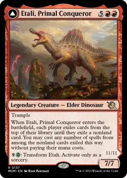 Foil - Etali, Primal Conqueror - 137 / LP / English - Image 1