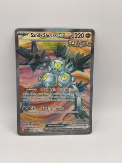 Sandy Shocks ex 228/182 Paradox Rift Full Art Ultra Rare Pokemon TCG Card NM - Image 1