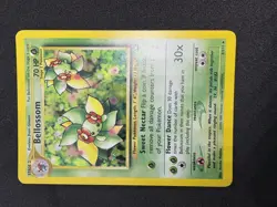 Pokemon TCG Bellossom #3/111 Holo Neo Genesis Rare Unlimited Card Near Mint - Image 2