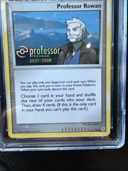 2007 POKEMON DIAMOND & PEARL | PROFESSOR PROGRAM '07-'08 CGC MINT 9 PSA - Image 2