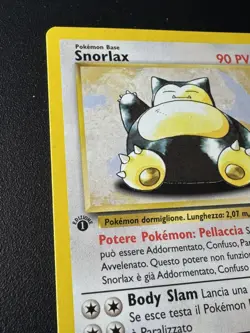 1st Edition ITALIAN Snorlax Jungle 27/64 2000 Pokemon MP-LP Non-Holo *SEE PHOTOS - Image 5