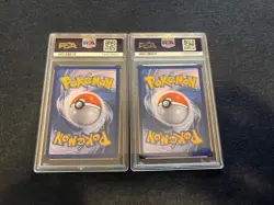 Pokemon Legendary Treasures Secret Rare Gold Reshiram and Zekrom PSA 6 Set of 2 - Image 2