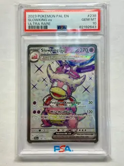 Pokemon 2023 SV Paldea Evolved Slowking EX #238/193 PSA 10 - Image 1