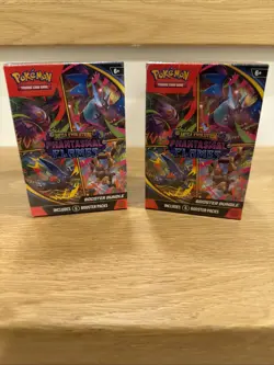 Phantasmal Flames Booster Bundle Pokemon TCG Sealed Box IN HAND - Lot of 2 - NEW - Image 1