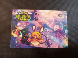 Pokemon 2025 DKV Collectoons Halloween Dedenne & Friends 137 Circle Holo Peru - Image 1
