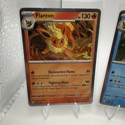 Pokemon Jolteon Flareon Vaporeon Leafeon SVP 167 168 169 170 Promo Set Cosmos - Image 2