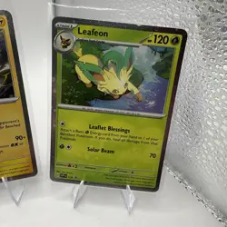 Pokemon Jolteon Flareon Vaporeon Leafeon SVP 167 168 169 170 Promo Set Cosmos - Image 5