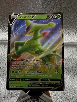 Pokemon TCG: Virizion V SWSH295 - Black Star Promo 2022 - NM Condition - Image 1