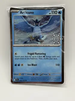 Holiday Calendar 2025- Festive Stamp Promo Articuno 032/159 Pokemon TCG - Image 1
