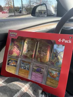 Pokemon TCG Scarlet & Violet 151 Mini Tin 4-Pack Lot 2 Sam’s Club Sealed - Image 1