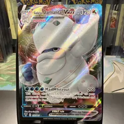 Galarian Darmanitan Vmax - 037/185 Vivid Voltage Ultra Rare Pokemon - NM/MINT - Image 1