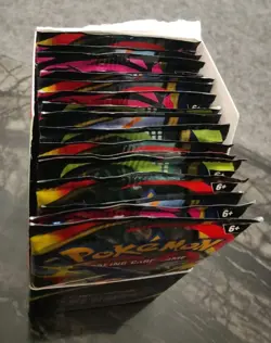 🔥Pokemon TCG Phantasmal Flames Half Booster Box (18 Packs UnSealed Ripped box🔥 - Image 2