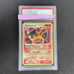 PSA 1 Pokemon Charizard 3/132 Secret Wonders Holo Rare - Image 1