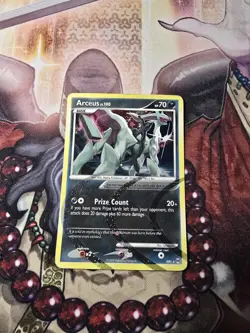Arceus AR1 Arceus Lv.100 Holo Rare Platinum Pokemon TCG 2009 MP - Image 1