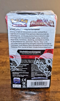 Pokemon TCG Paldea Evolved Half Booster Box 18 pack Sealed US SELLER 172047 - Image 4