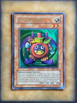 Yugioh Time Wizard MRD-065 Ultra Rare Original Print MP - Image 1