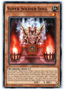 Super Soldier Soul - DOCS-EN021 - Common - 1st Edition - Lightly Played - Image 1