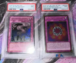 Yu-Gi-Oh Call of the Haunted PSV-012 PSA 9 + Freebie - Image 1