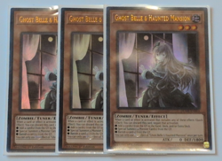 3X GHOST BELLE & HAUNTED MANSION (PLAYSET) ULTRA RARE DUDE-EN004 (NM) YUGIOH! - Image 5