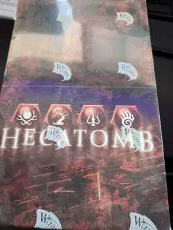 New NIS Unopened- Starter Deck Box of Hecatomb TCG by WOTC - 8 Decks/40 Cards ea - Image 1