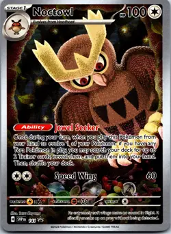Noctowl - Holo Promo SVP SV: Scarlet & Violet Promo Cards 141 NM - Image 1