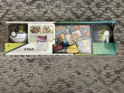 Exclusive Costco Eevee 3 Pack Collectors Box Unopened. Pokemon Trading Card Tin. - Image 1