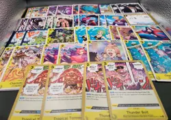 One Piece CCG Bulk Commons/ Uncommons cards from OP03, OP04 & ST09 [123 Cards] - Image 2