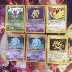 Pokemon Vintage WOTC Rare And Holo Card Lot All Fire Gas Old School Bangers - Image 4
