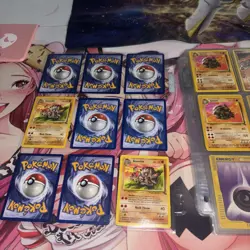 Huge Pokemon Card Lot Vintage Mix Early 2000s Legendary Binder Collection WOTC - Image 2