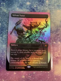 Magic the Gathering MTG SPG Sylvan Tutor 59 Foil Near Mint - Image 1