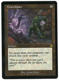 MTG Crawlspace Retro Frame Dominaria Remastered Magic The Gathering - Image 1