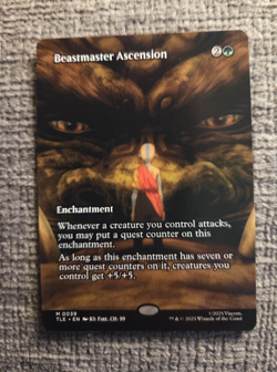 BEASTMASTER ASCENSION ~ NM ~ MTG Magic- 0039 TLE Avatar BORDERLESS - Image 1