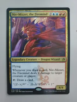 MTG Niv-Mizzet, the Firemind Masters 25 Regular Rare - Image 1